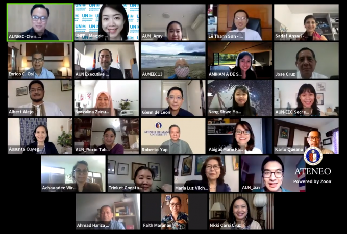 AUN-EEC Conference Plenary screenshot