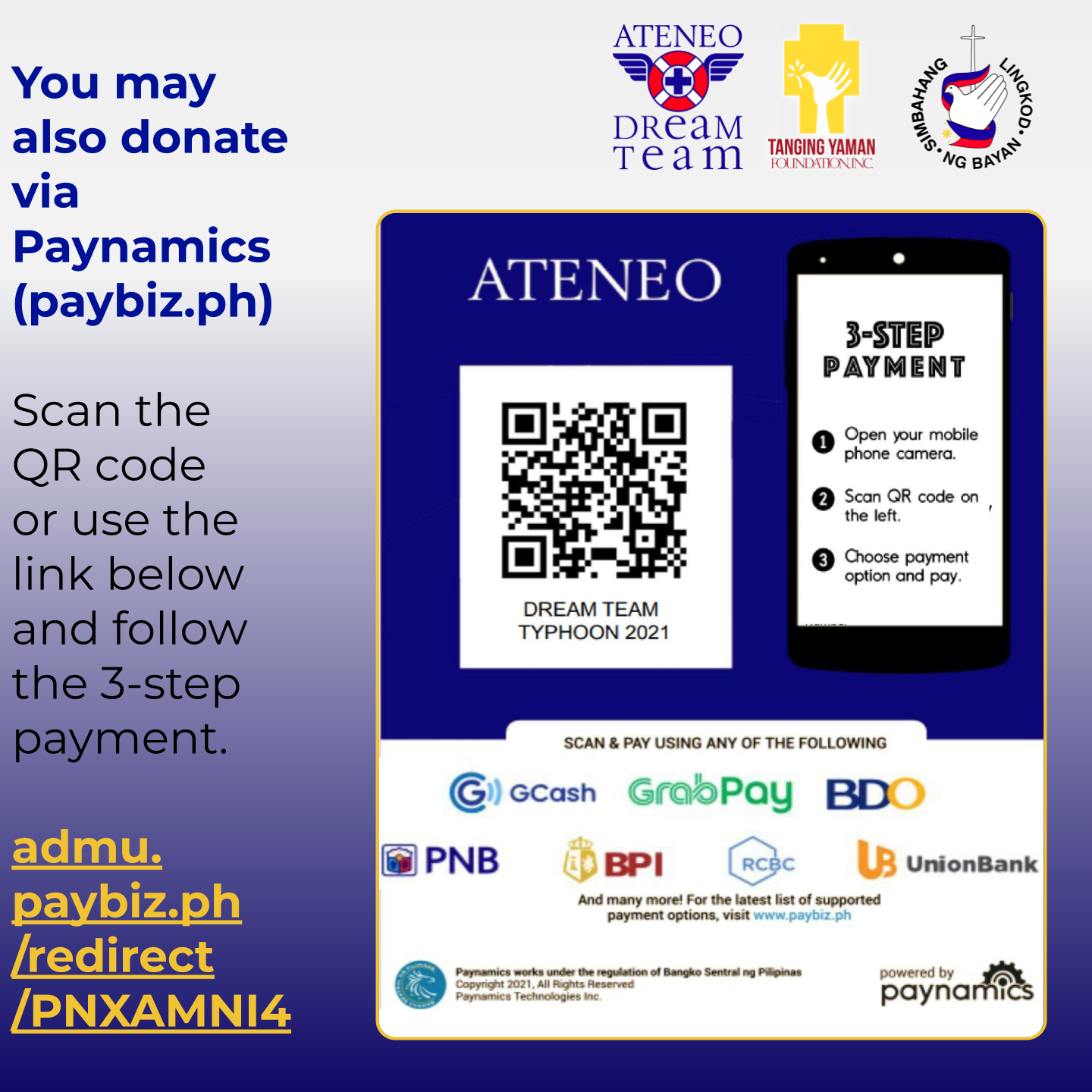 Typhoon Agaton call for donations 4