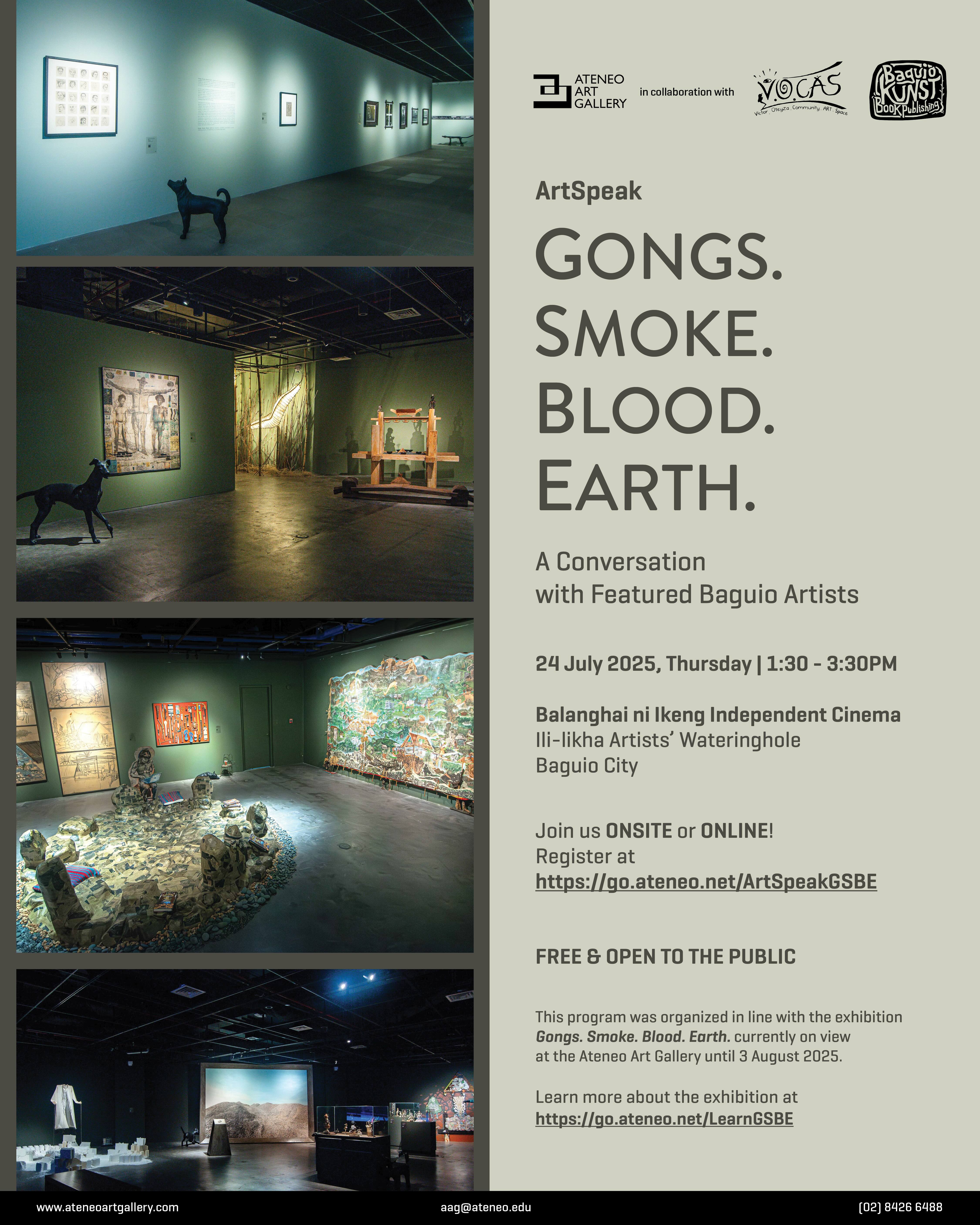 GSBE ArtSpeak Poster