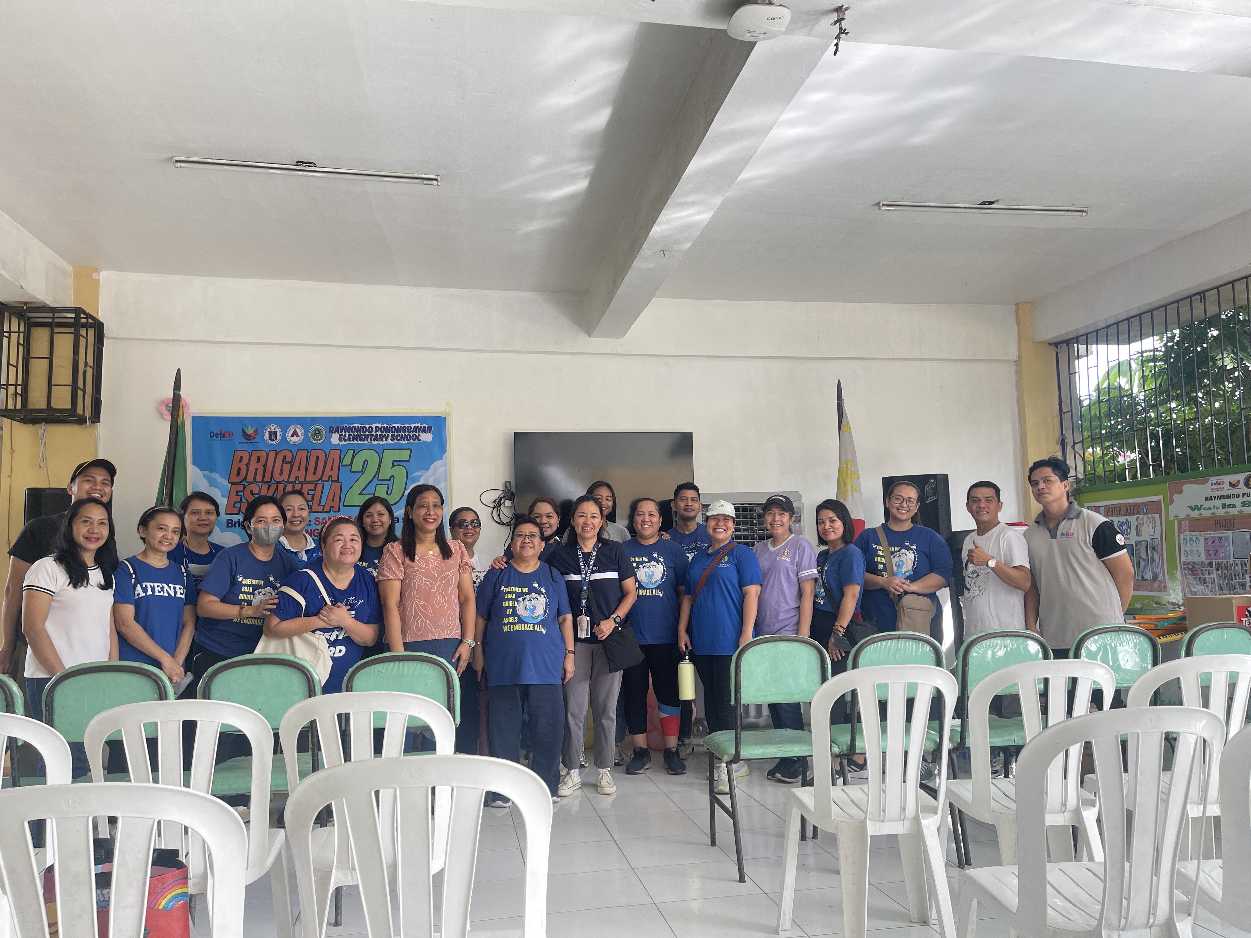 Brigada Eskwela 2025 at Raymundo Punongbayan Elementary School 
