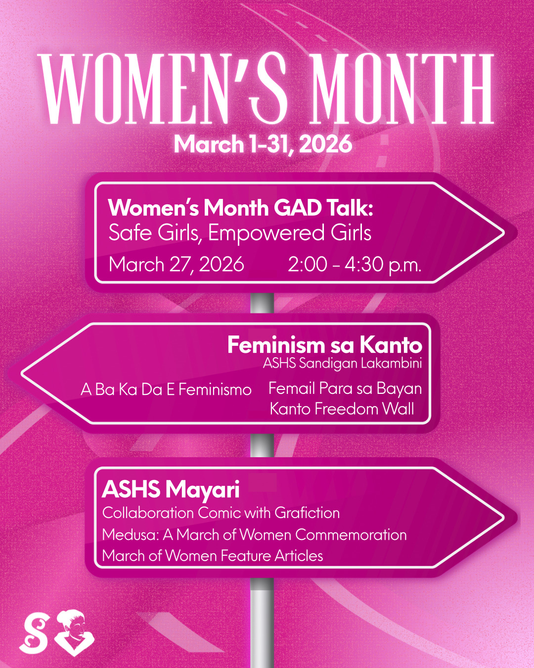 ashs women's month 2026 