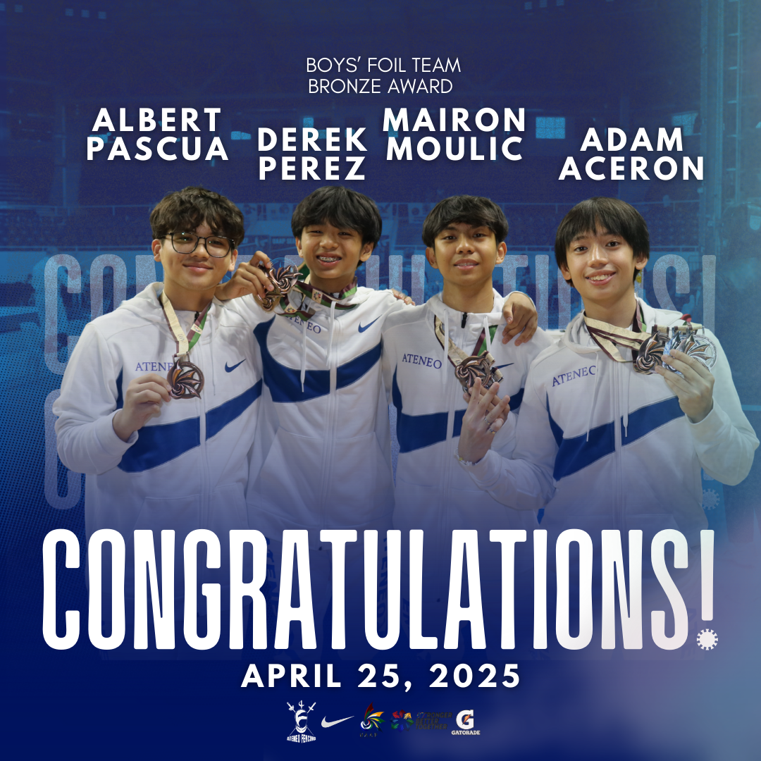 bronze for boys' foil team  