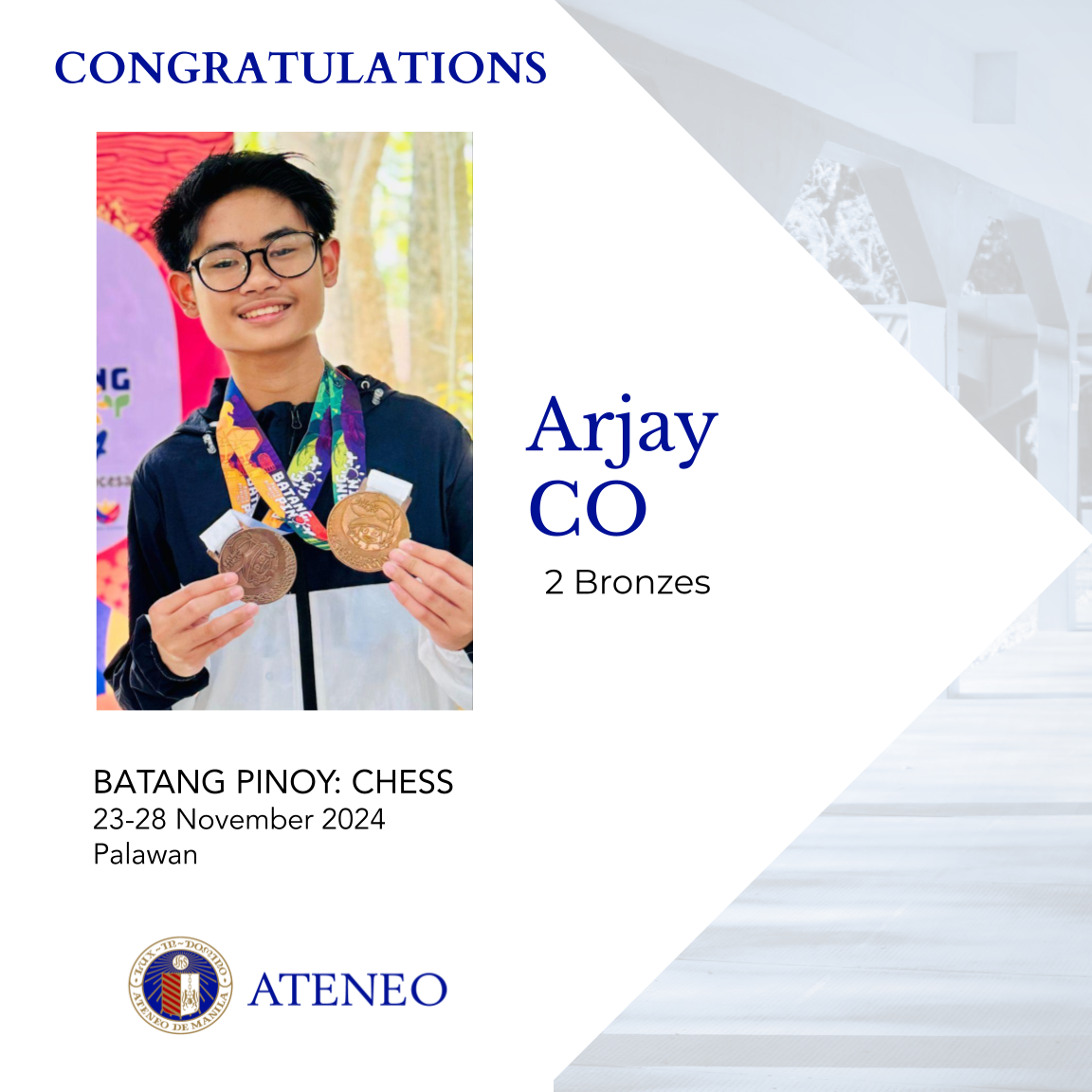 Arjay Co in Batang Pinoy 2024