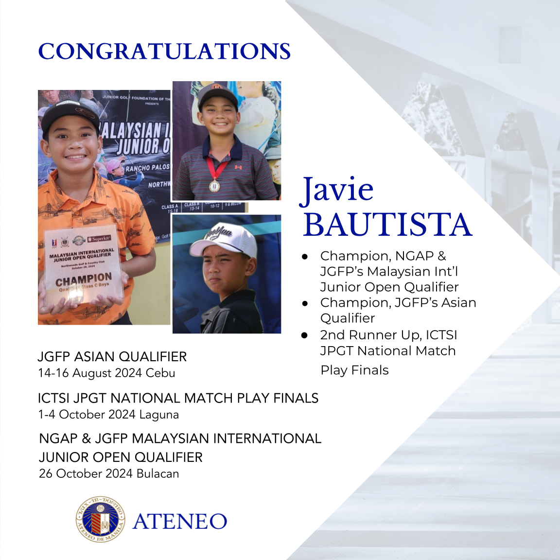 Javie Bautista November 2024 