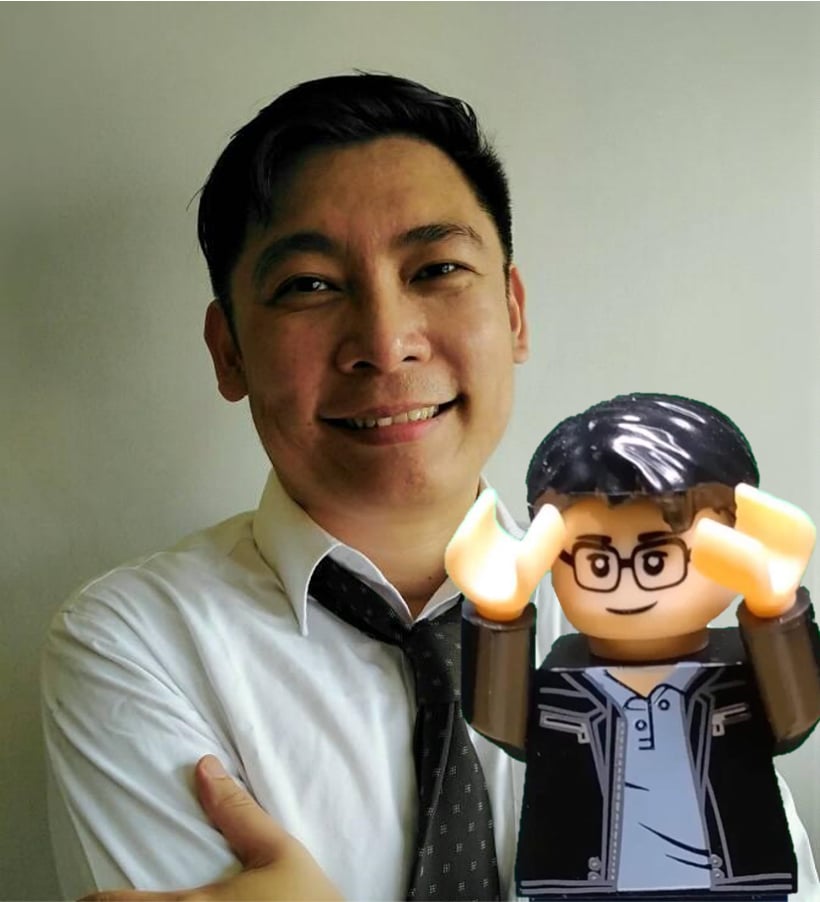 ACSO founder and moderator Jon Bilog (with his Lego mini-me) 