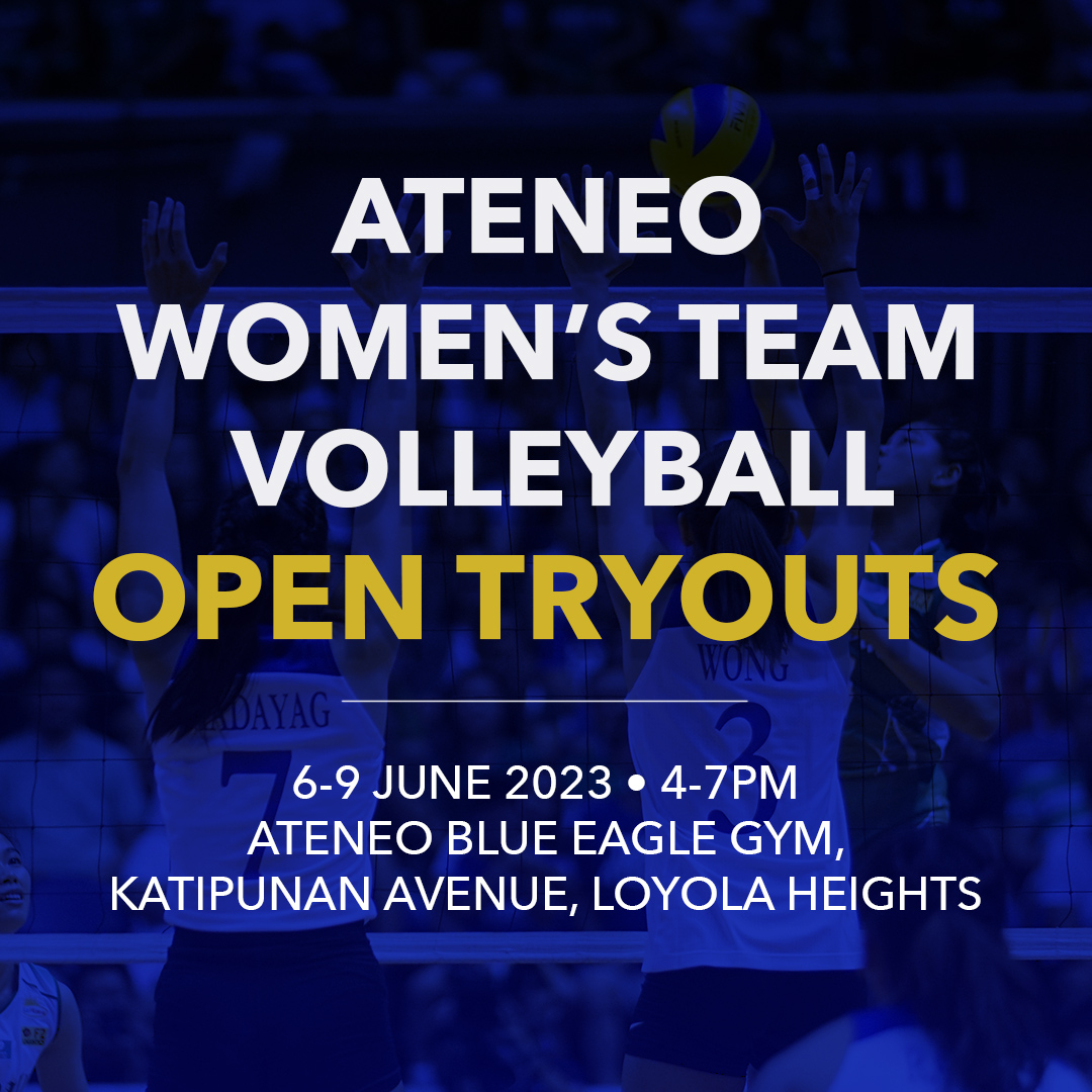 Ateneo Women's Volleyball Team tryouts open