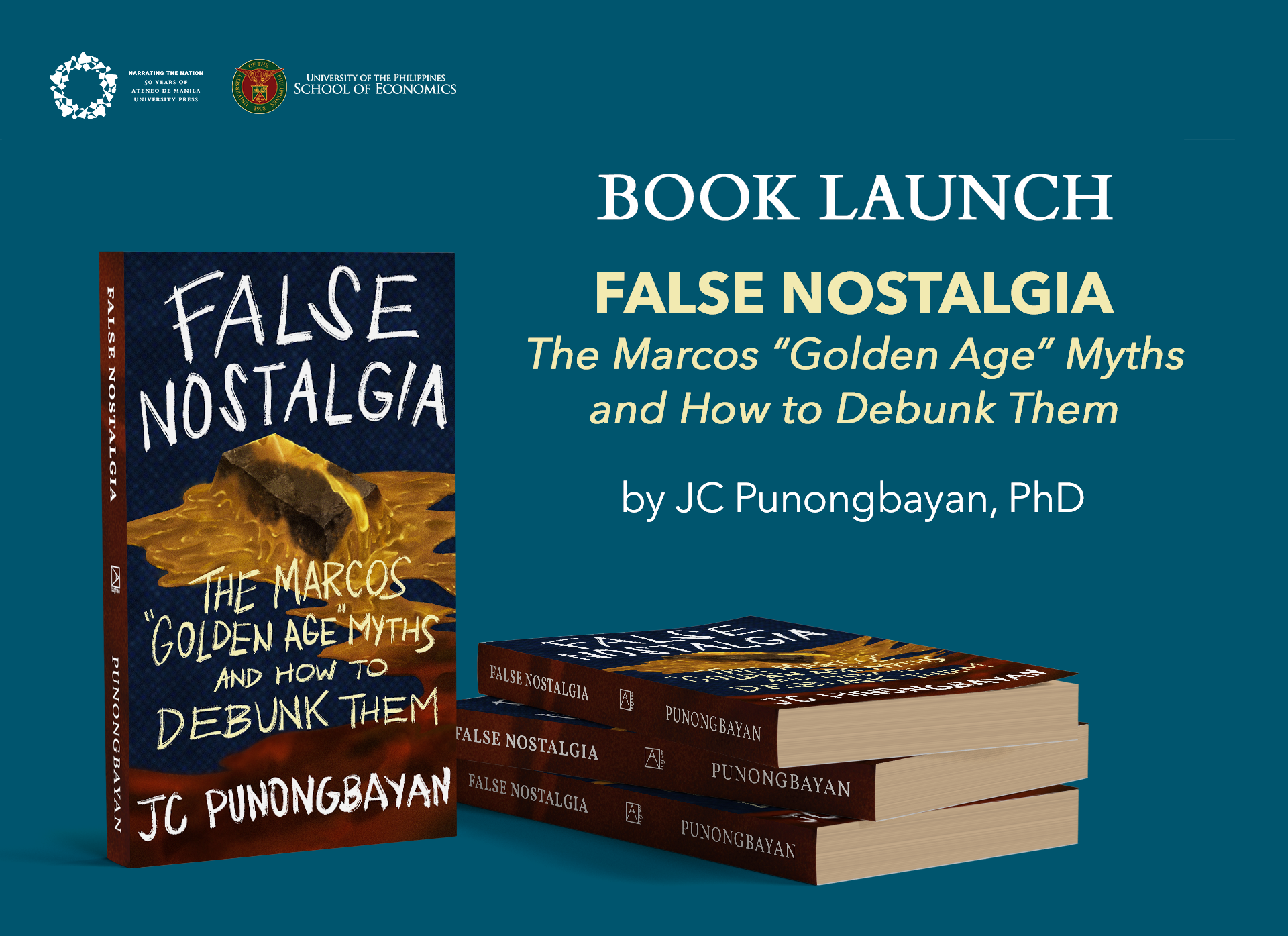 Book launch of False Nostalgia: The Marcos "Golden Age" Myths and How to Debunk Them