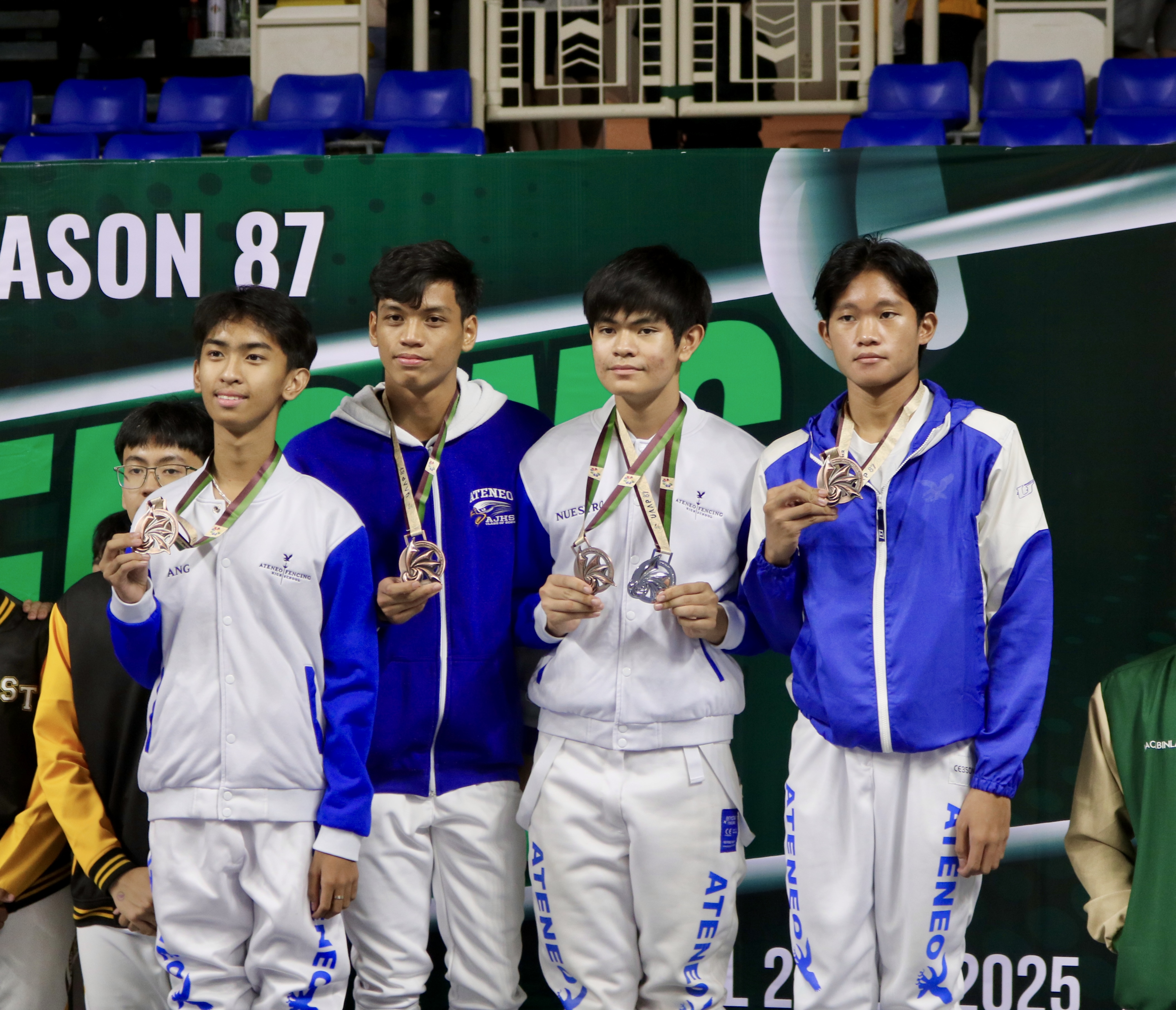 (L-R) Sean Ang, Zeb Largo, Sam Gatmaytan, Noah Ibrahim