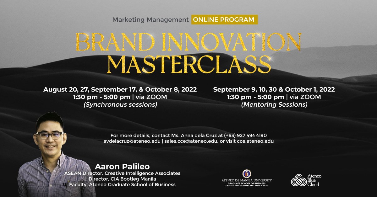 Brand Innovation Masterclass