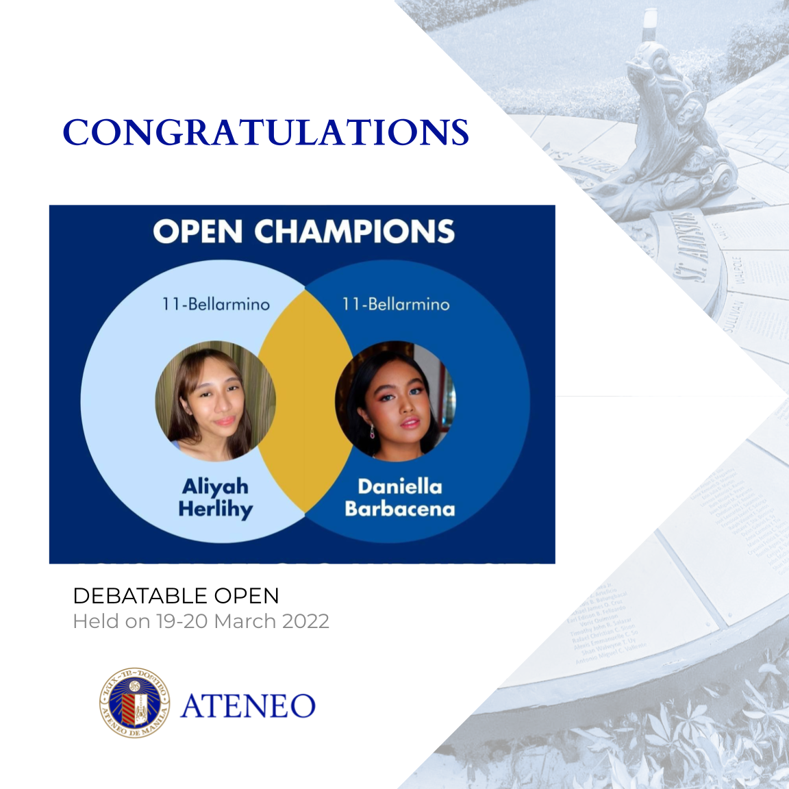 Daniella Barbacena & Aliyah Herlihy