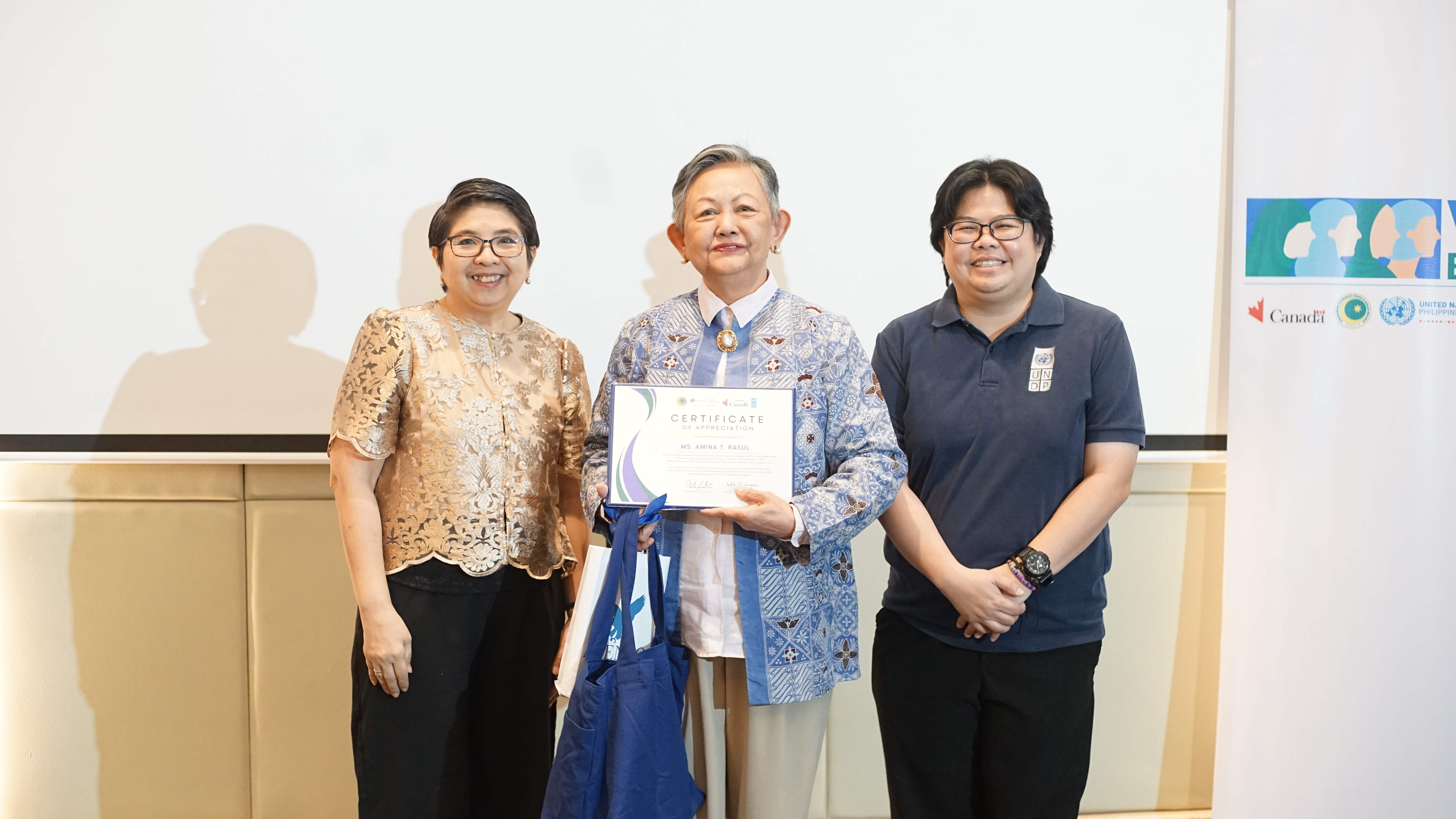 ASoG, UNDP hold training on Women, Peace, and Security in BARMM