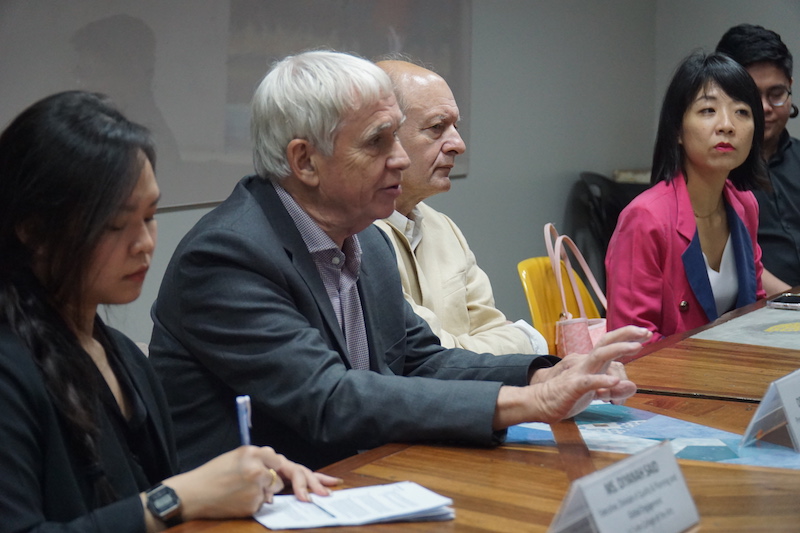 La Salle College of Arts representatives