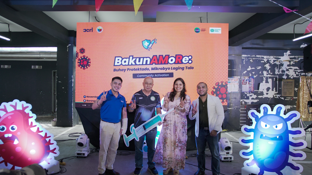 Dr. Gelo Apostol, Valenzuela Kagawad for Health Andy Torres, Dr. Mabel de Leo, and Dr. Anthony Cu