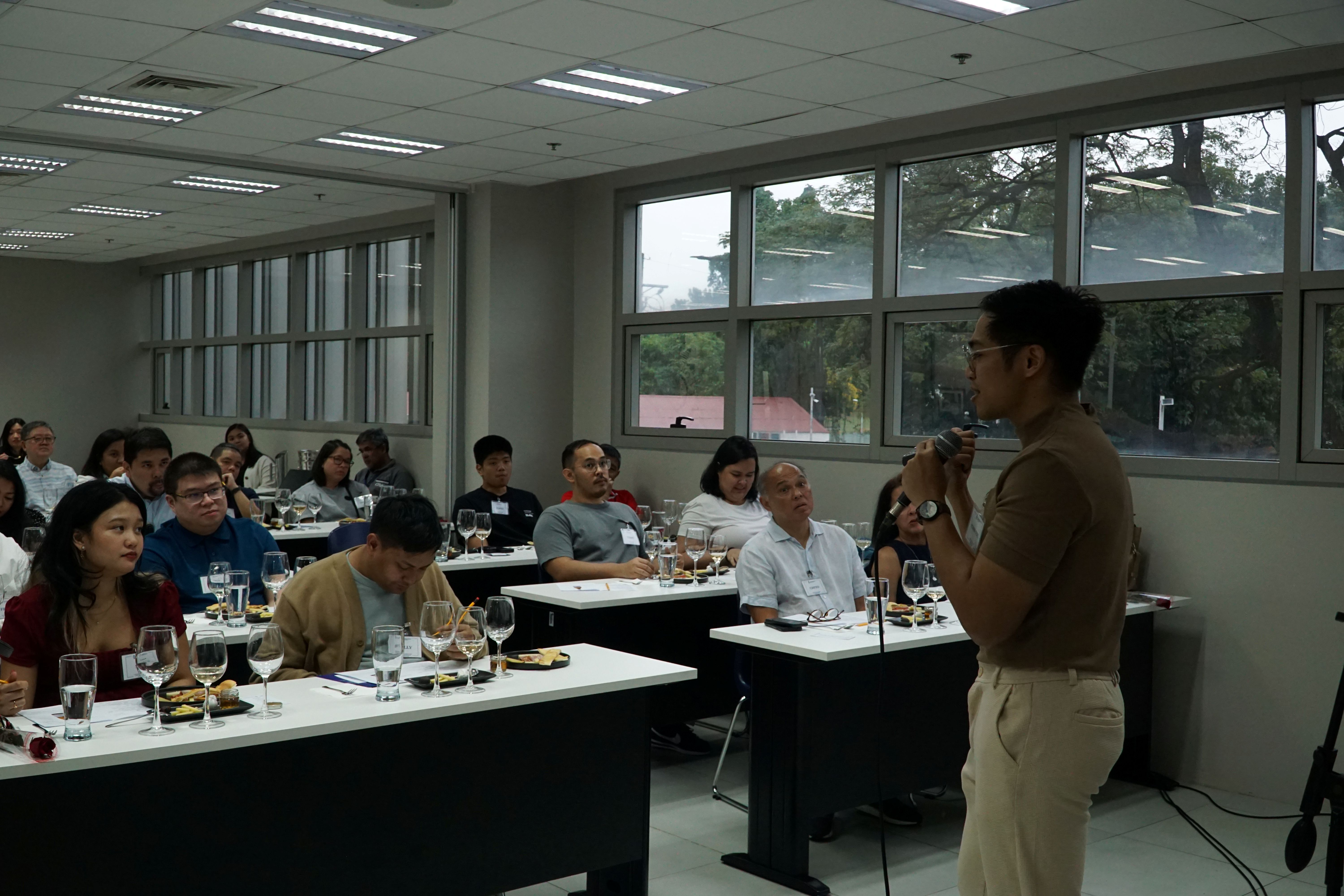  Sommelier Odie Pineda shares his expertise in wine and food pairings.