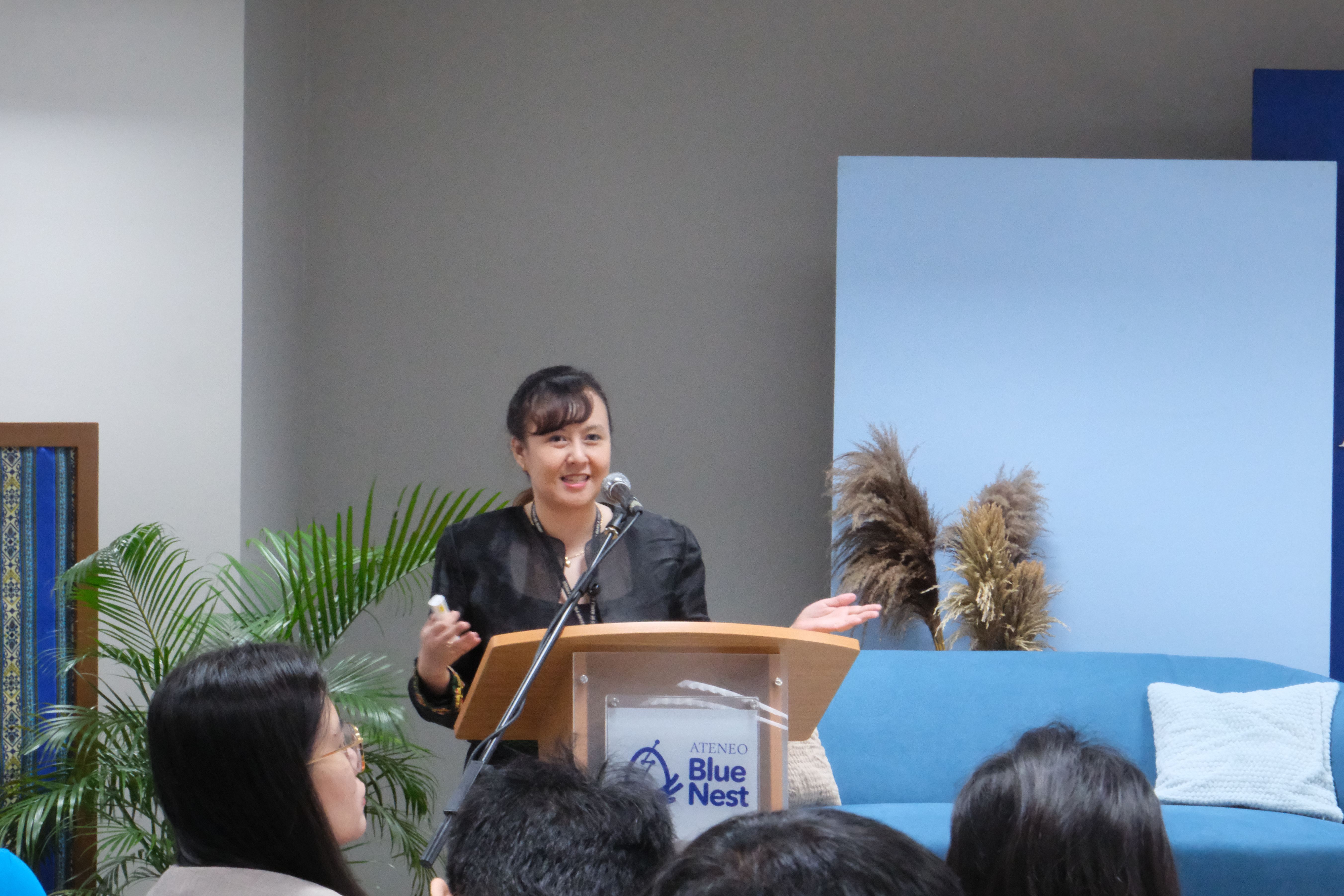 Dr. Kendra Gotangco Gonzales, Director of the Ateneo Institute of Sustainability