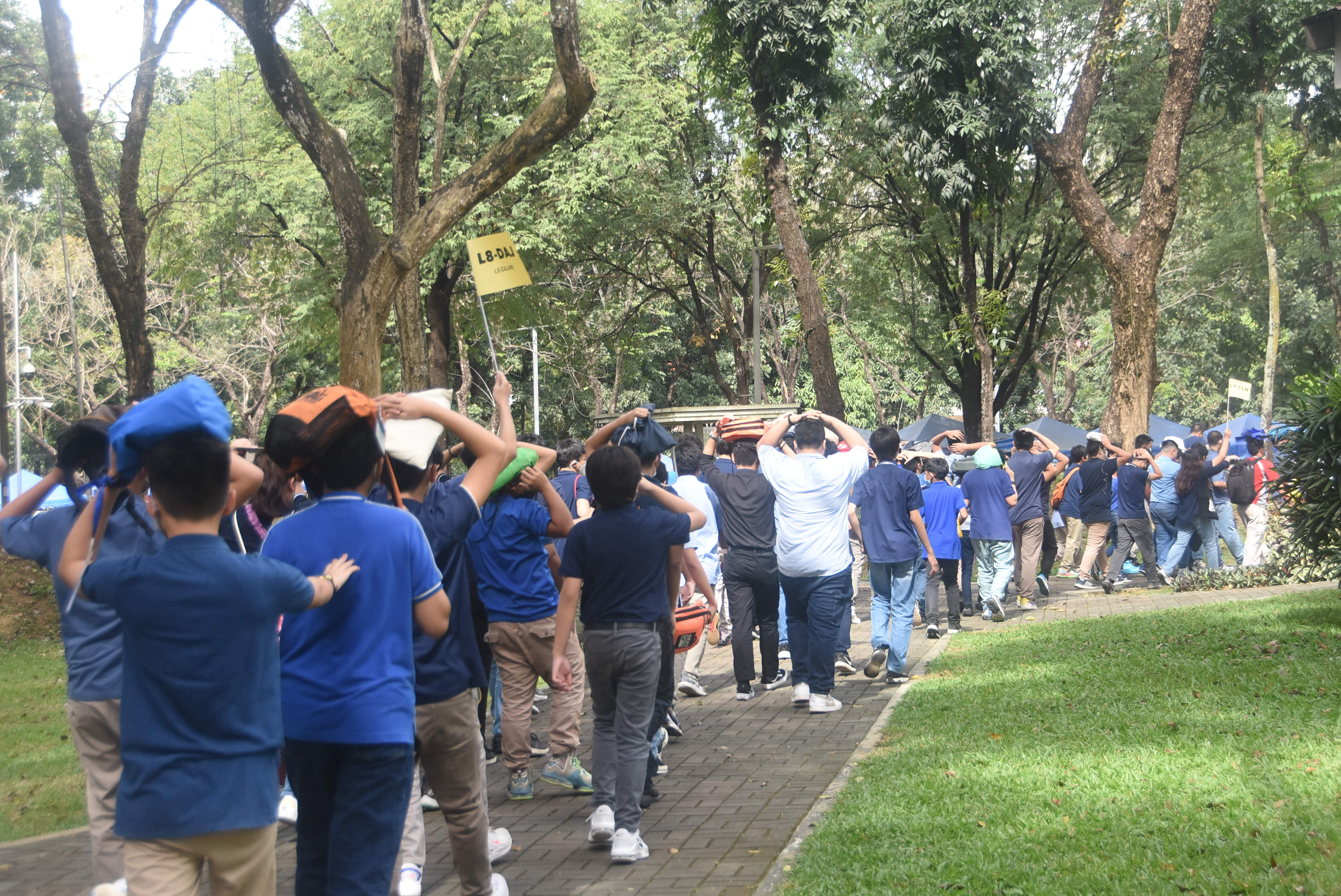 Emergency drill held in the morning of 8 February 2023 