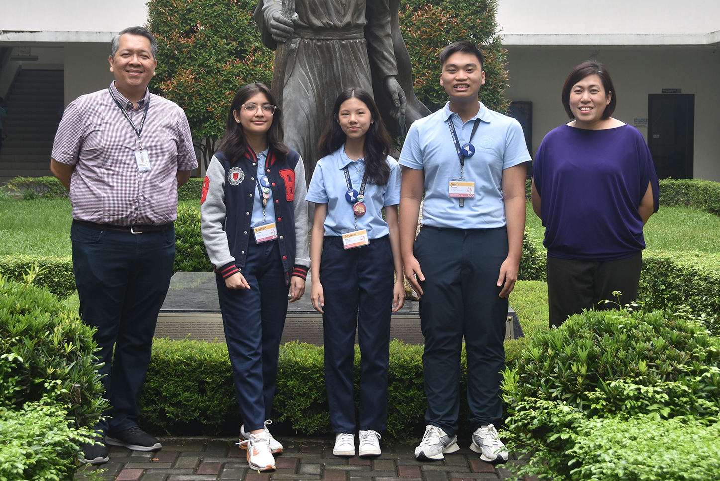 (L-R) Noel Miranda, Kristen Reyes, Jasmin Ang, Sam Tango, Jen Concepcion 
