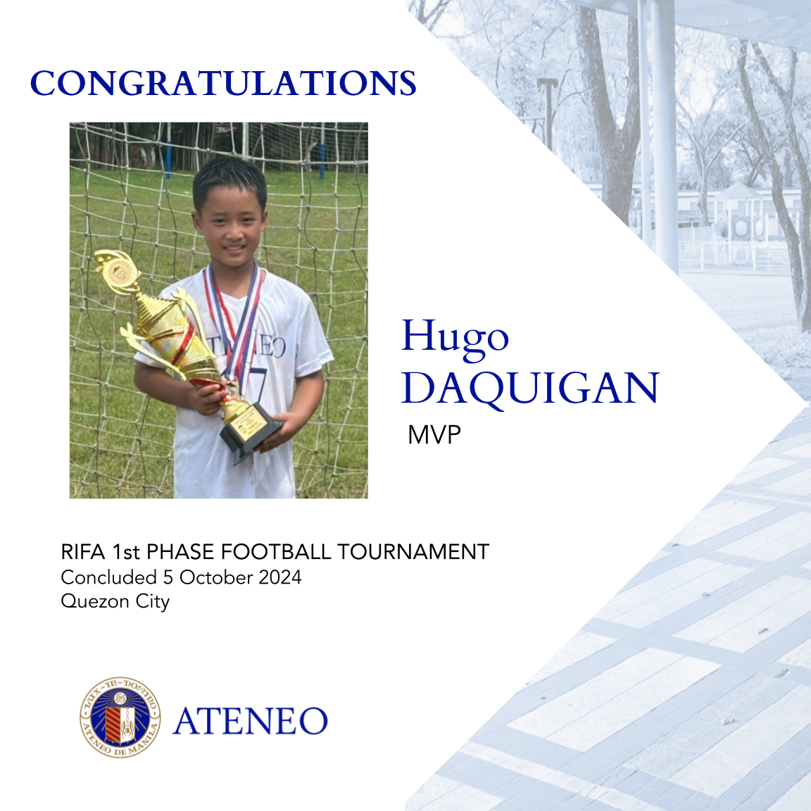 MVP Hugo Daquigan 
