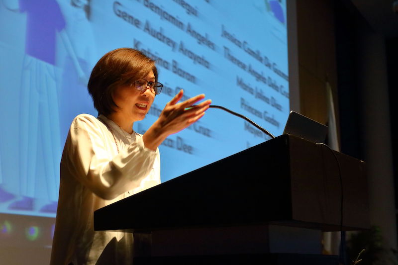 Dr Edith Liane P Alampay, Chairperson of the Department of Psychology