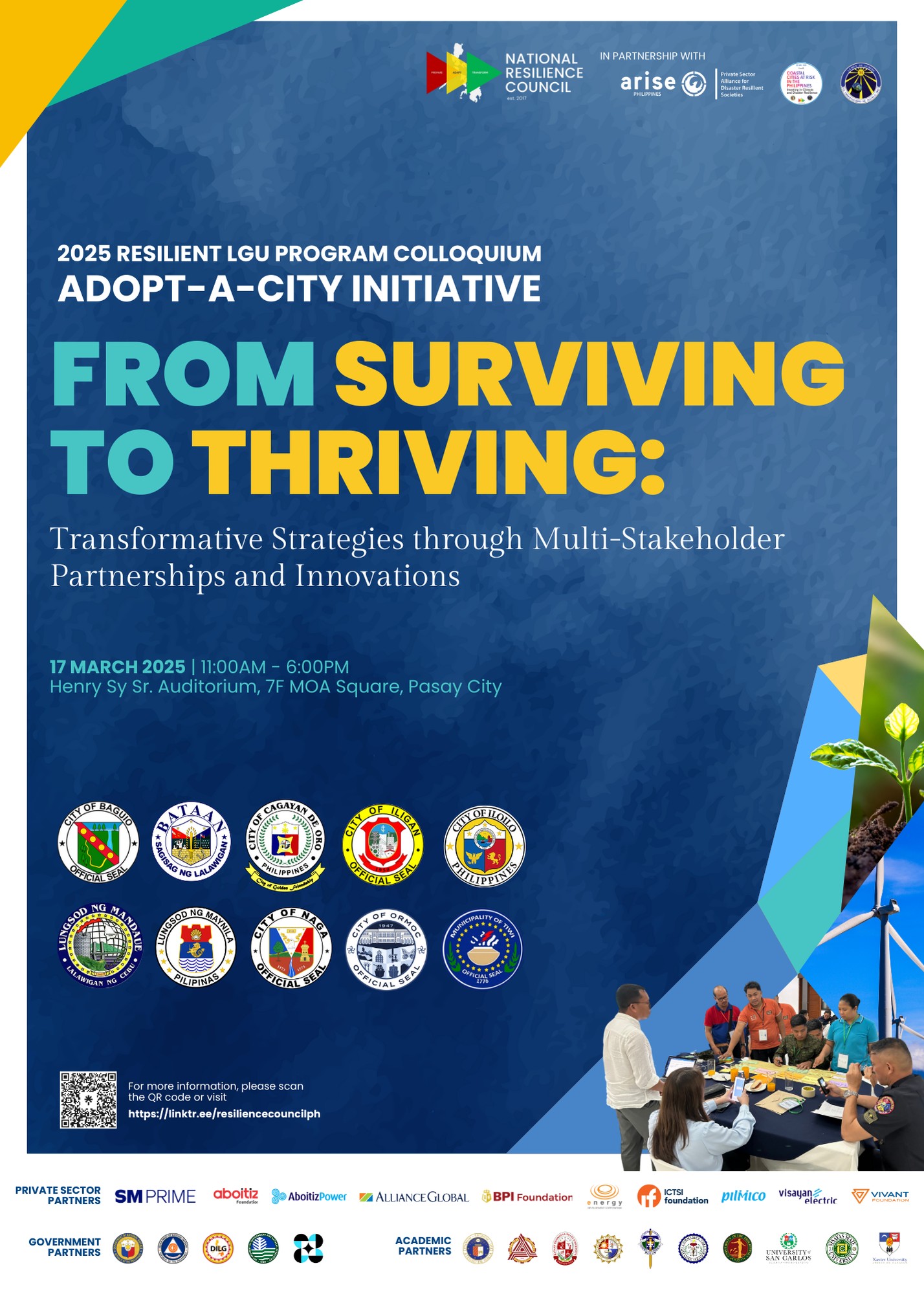 From Surviving to Thriving Poster