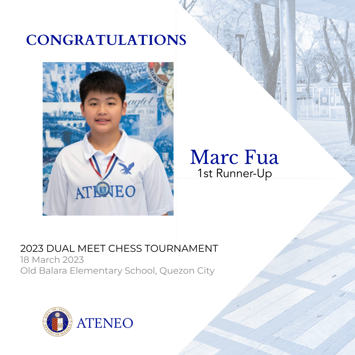 Chess wizard Marc Fua 