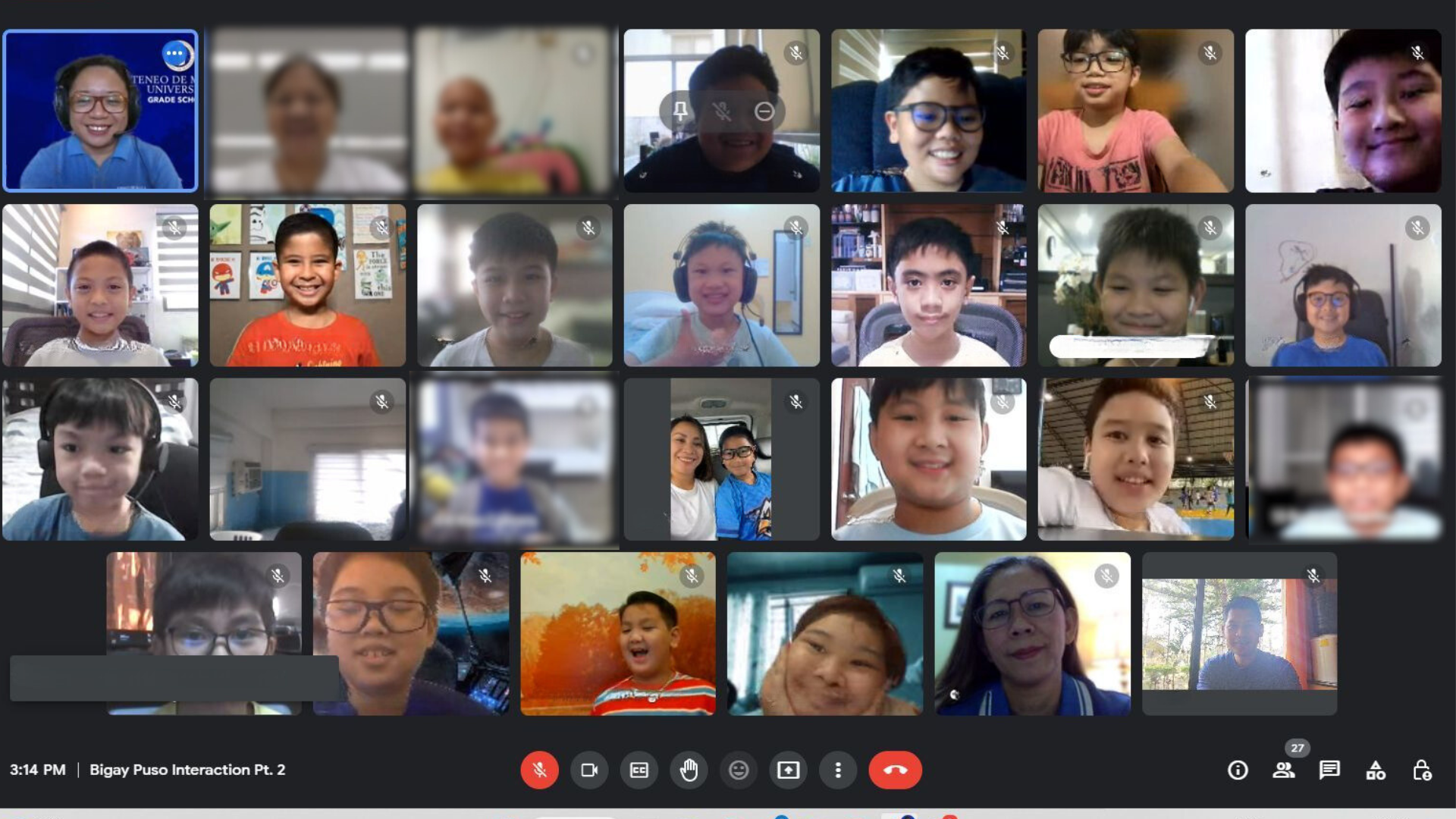 Grade 4 with PGH cancer patients during the “Kuwentuhan Session” 