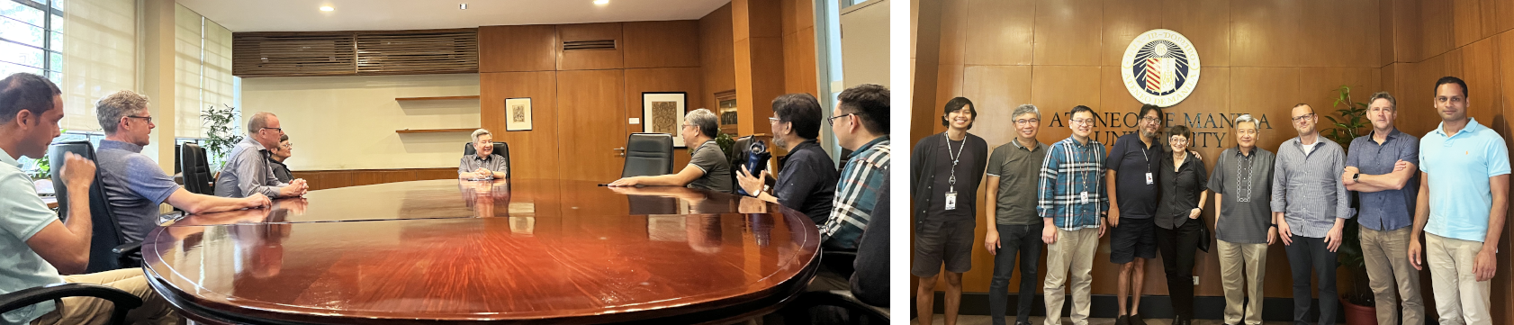 courtesy call to Fr. Bobby