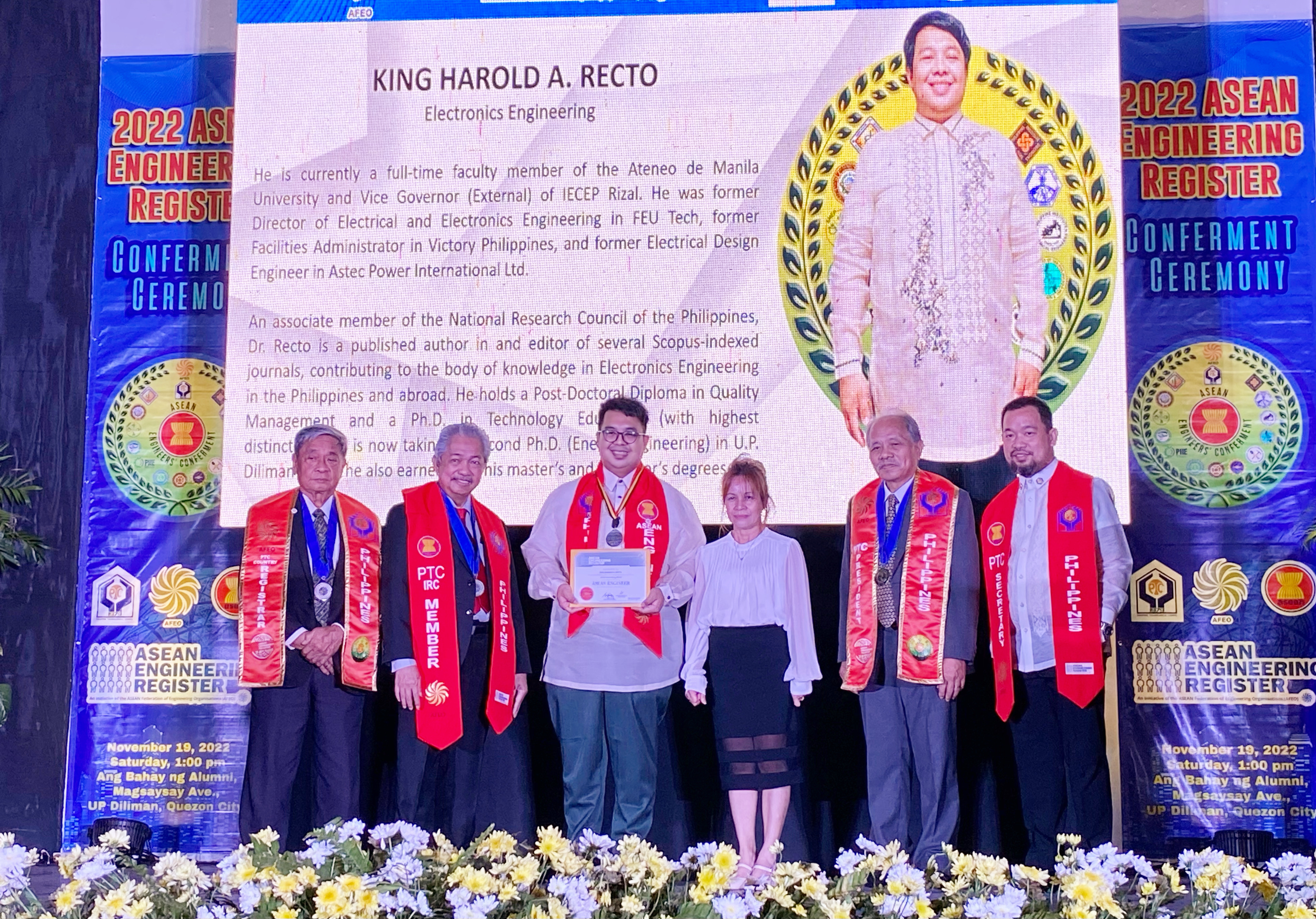 ASEAN Eng conferral on Dr Recto