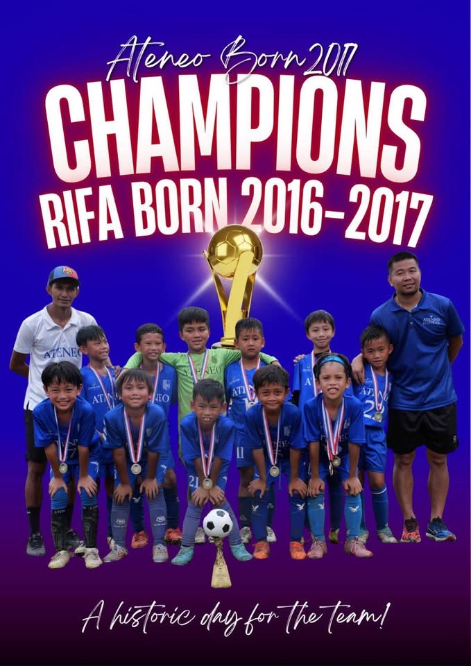 born 2017 champions of the RIFA First Phase Tournament