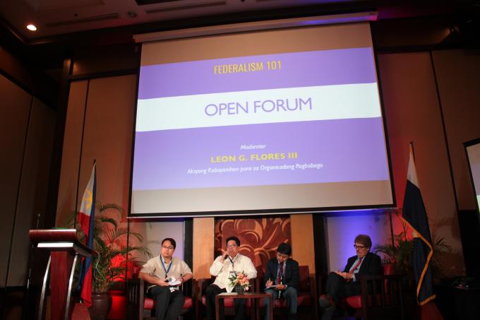 Federalism 101 open forum