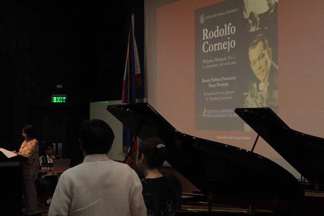Dr Peter Porticos and Dr Francisco are introduced by Dr Maria Concepcion Guevara
