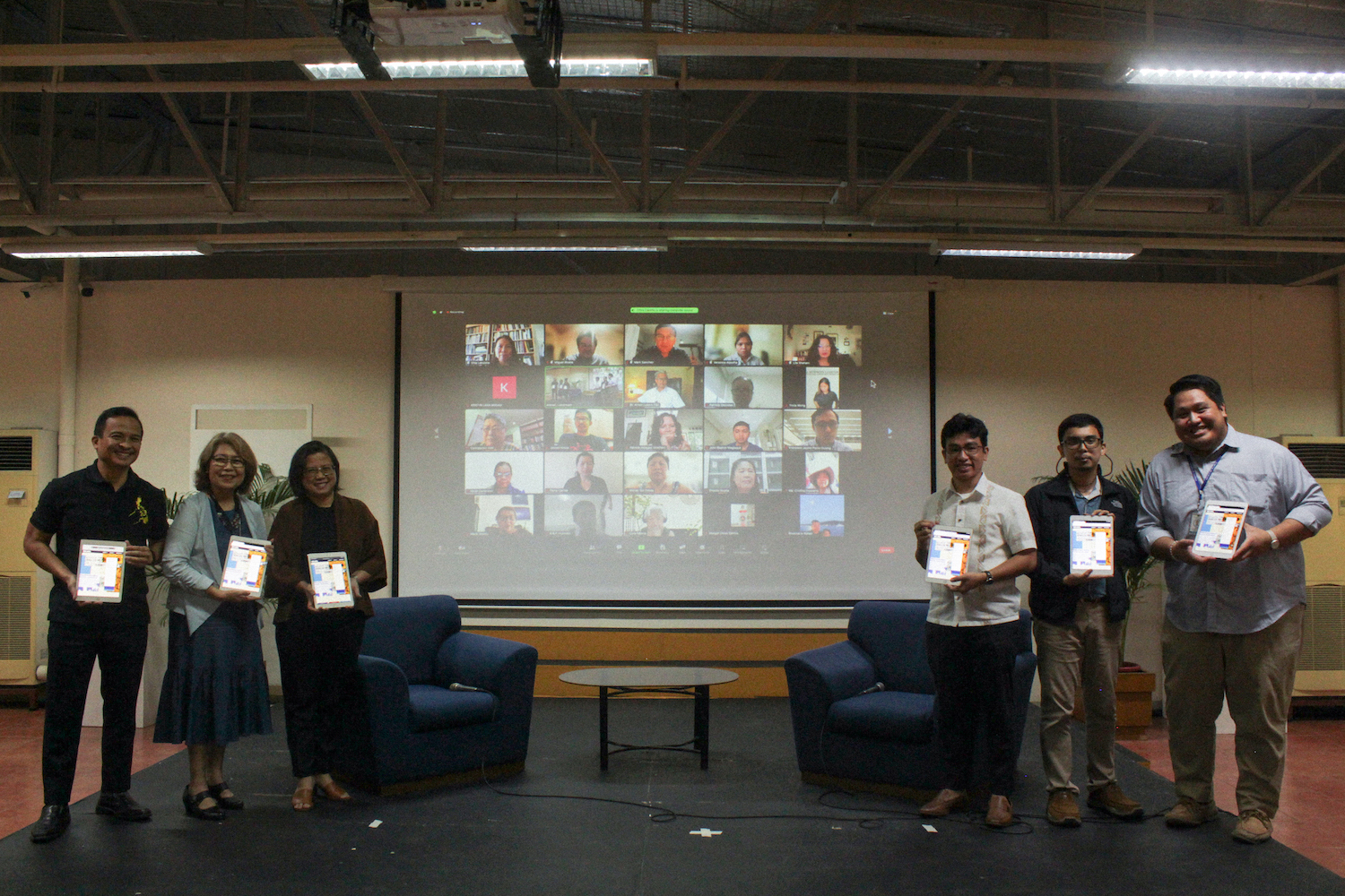 The launch of the library