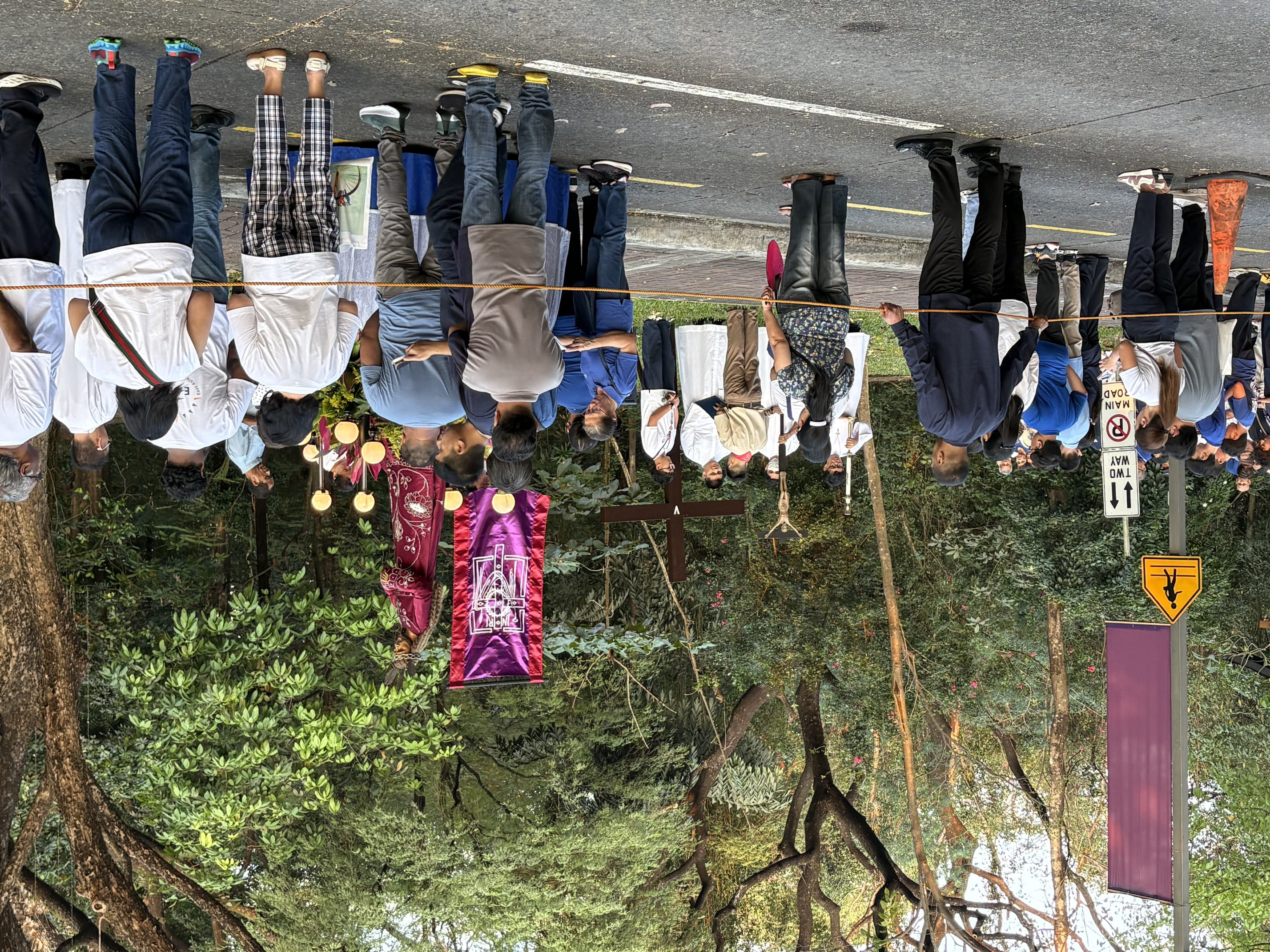 5th Station: Simon of Cyrene Helps Jesus Carry the Cross