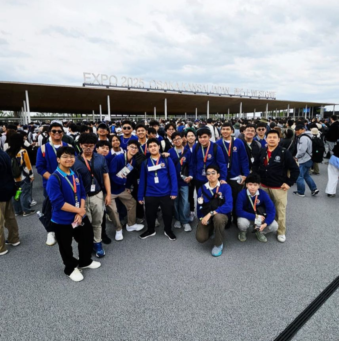 Max Garcia outside Expo 2025 Osaka