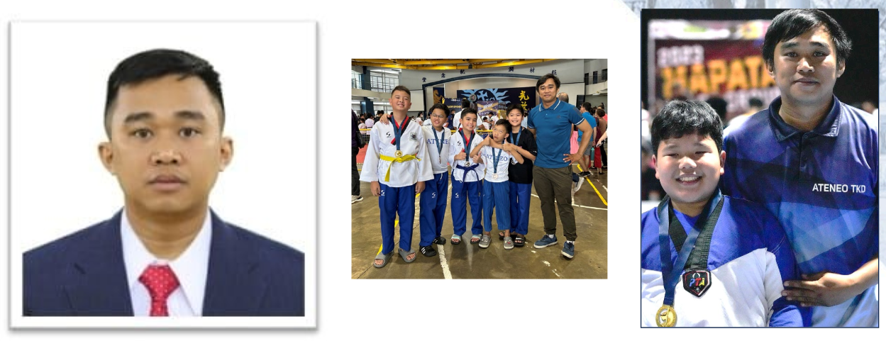 Coach Joey Paja with his AGS jins 