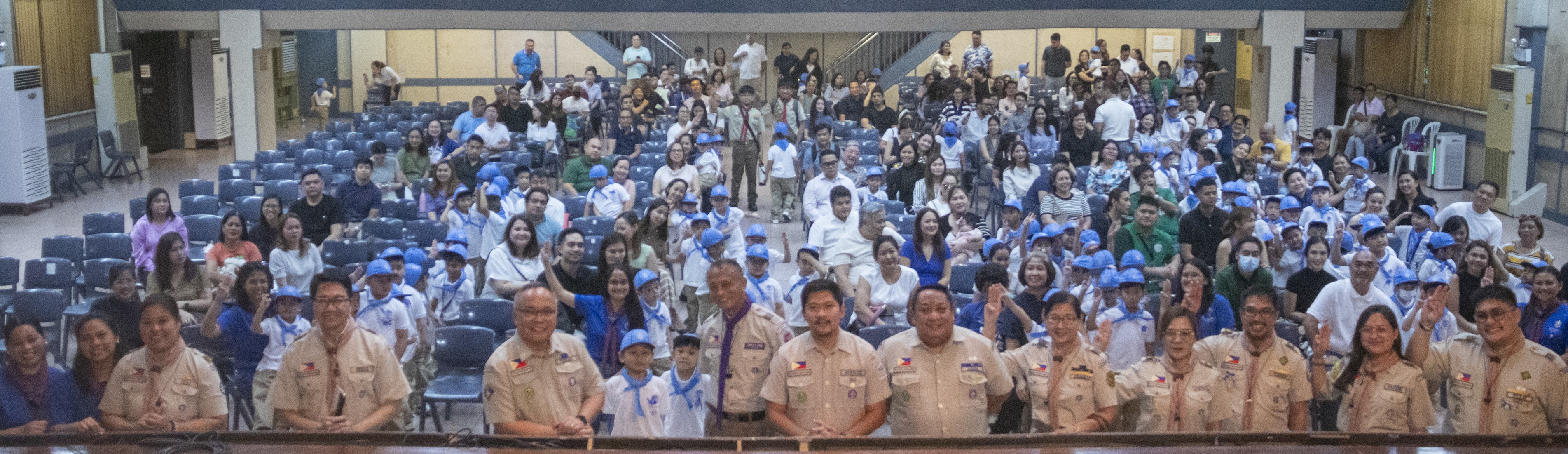 Attendees of the KID Scout Investiture held in the afternoon of 4 October 2024 at the AGS Singson Hall  