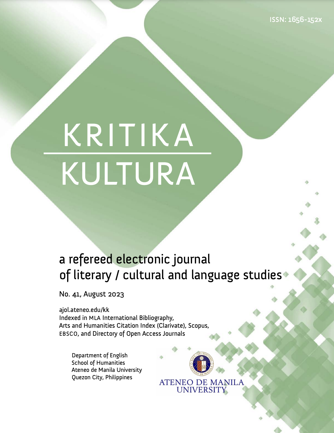 Kritika Kultura cover