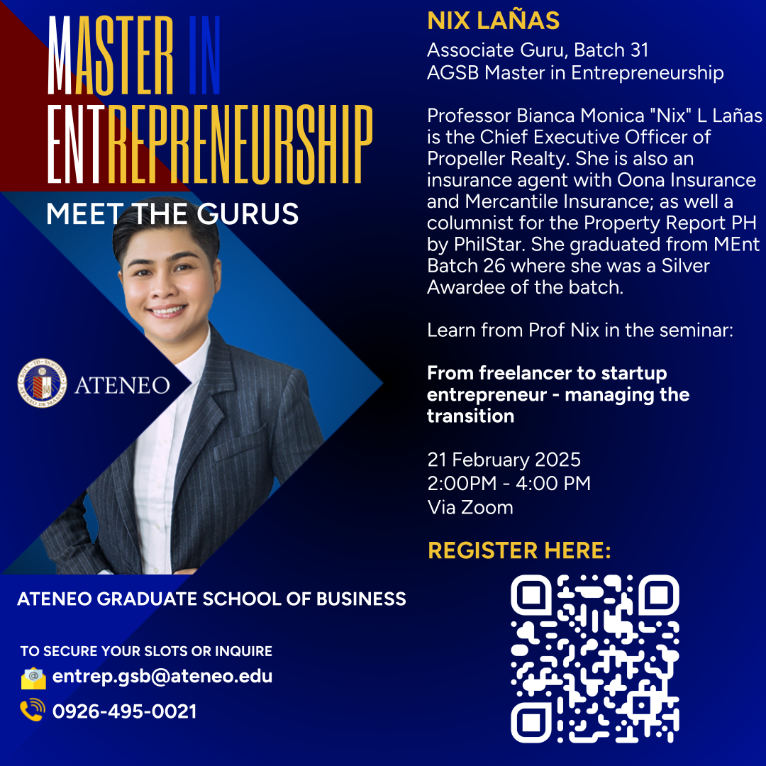 Master Entrepreneurship
