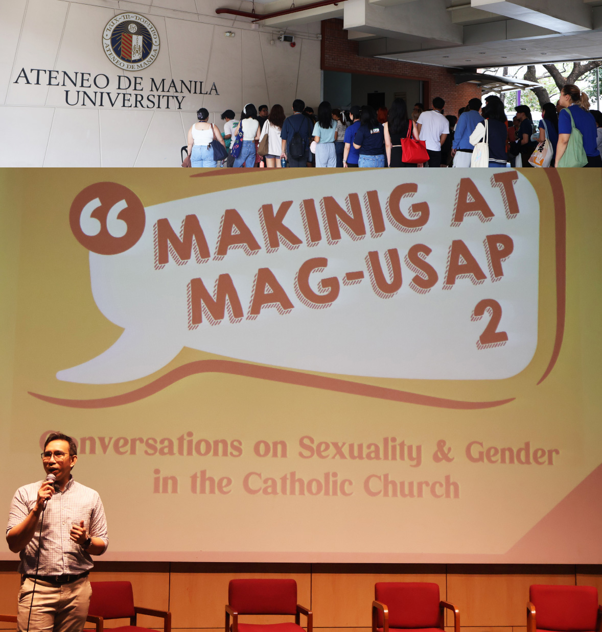 Makinig talk on gender hosted by Ariel Diccion