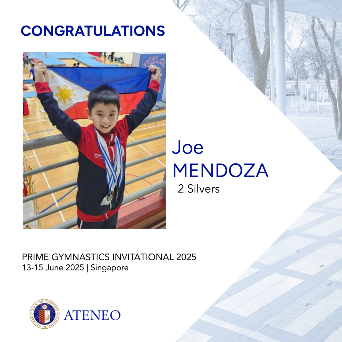 Joe Mendoza in Singapore 