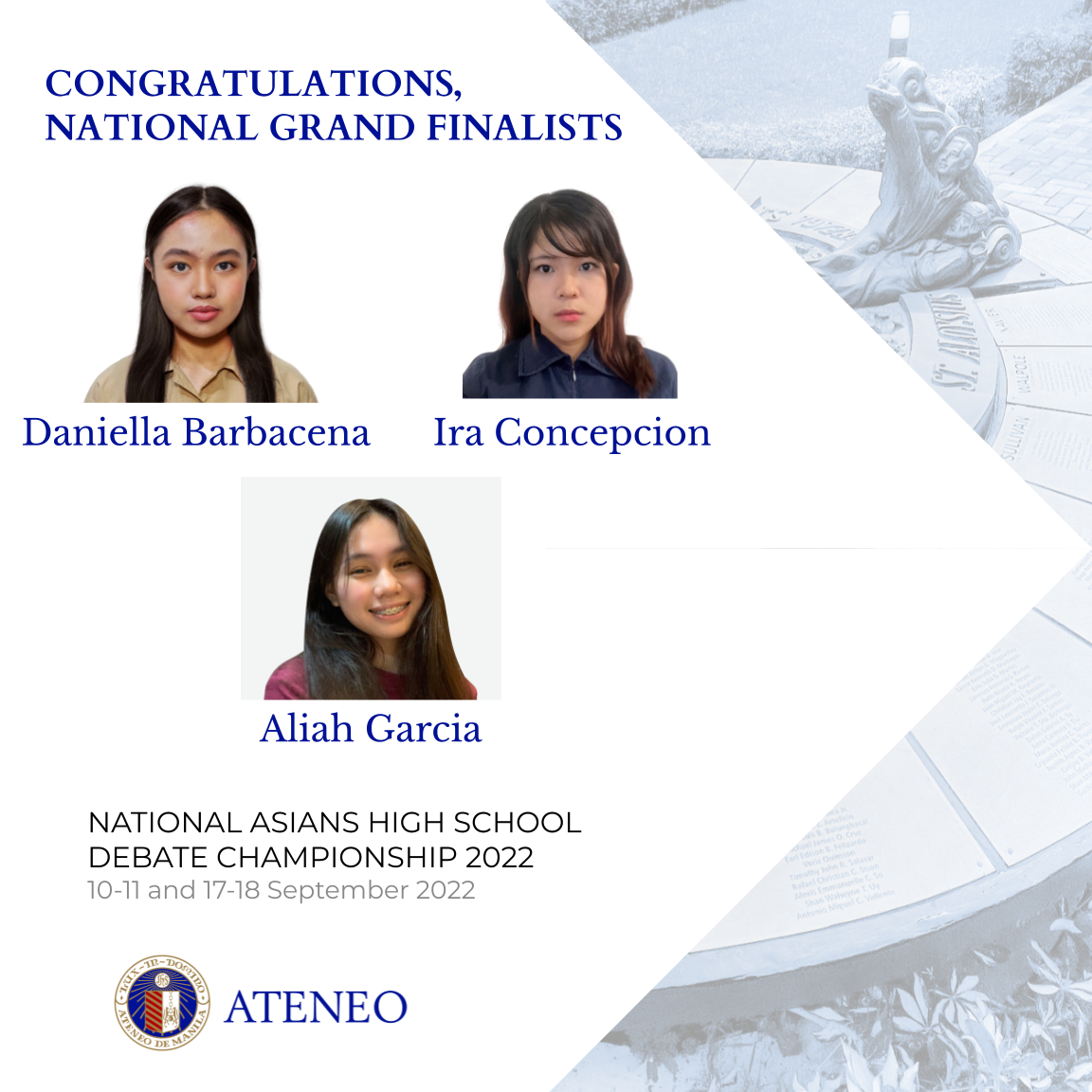 The national grand finalists of NASHDC 2022 