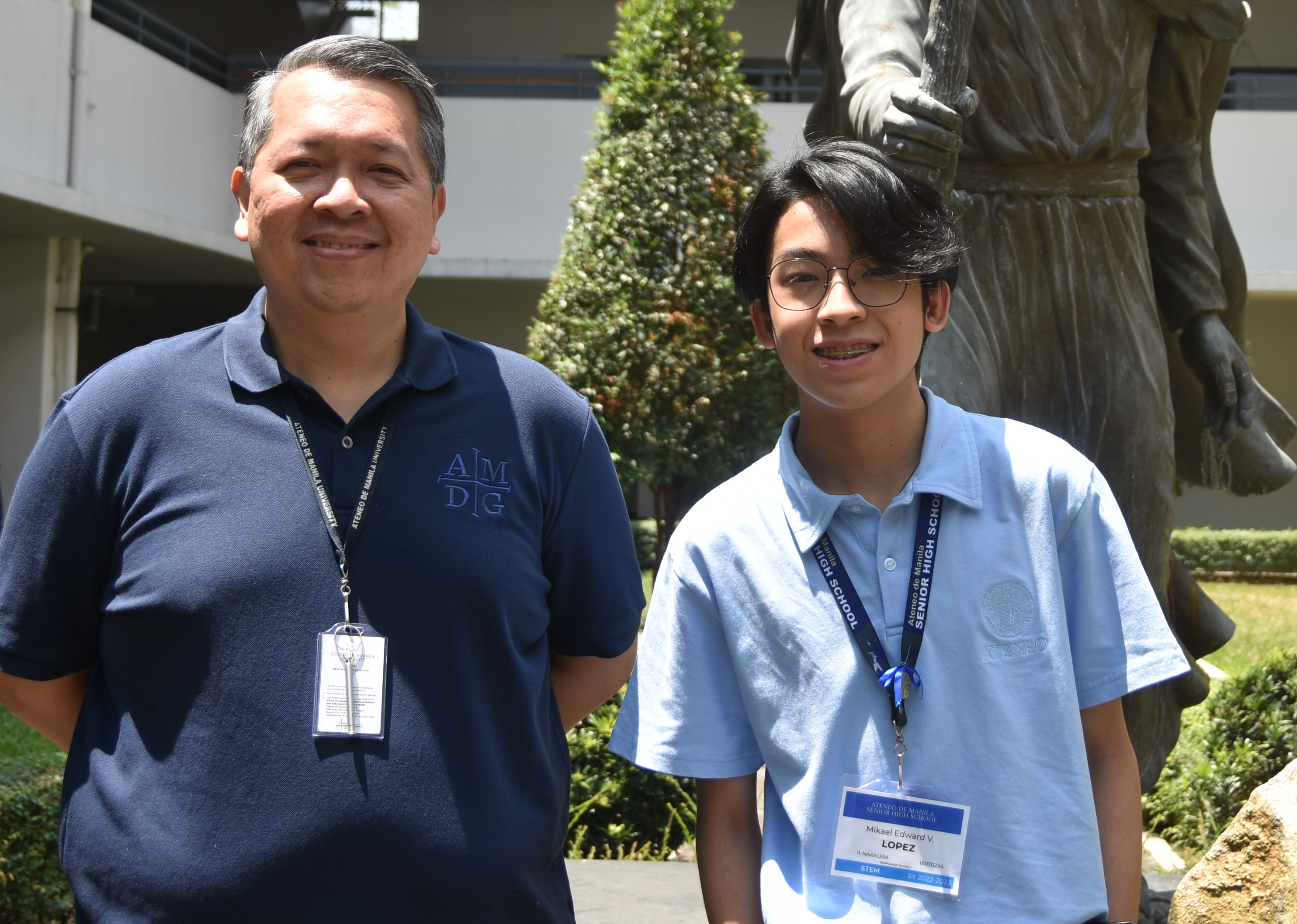 Noel Miranda and Mikael Lopez 