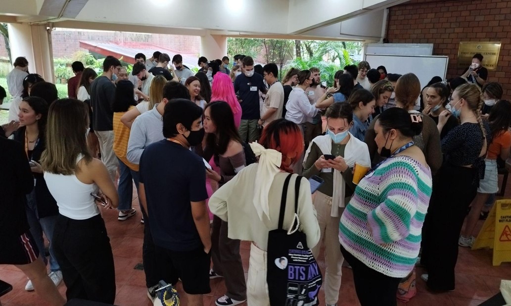 IXS get to meet their ASEC Buddies through Human Bingo game and Buddy Mixer