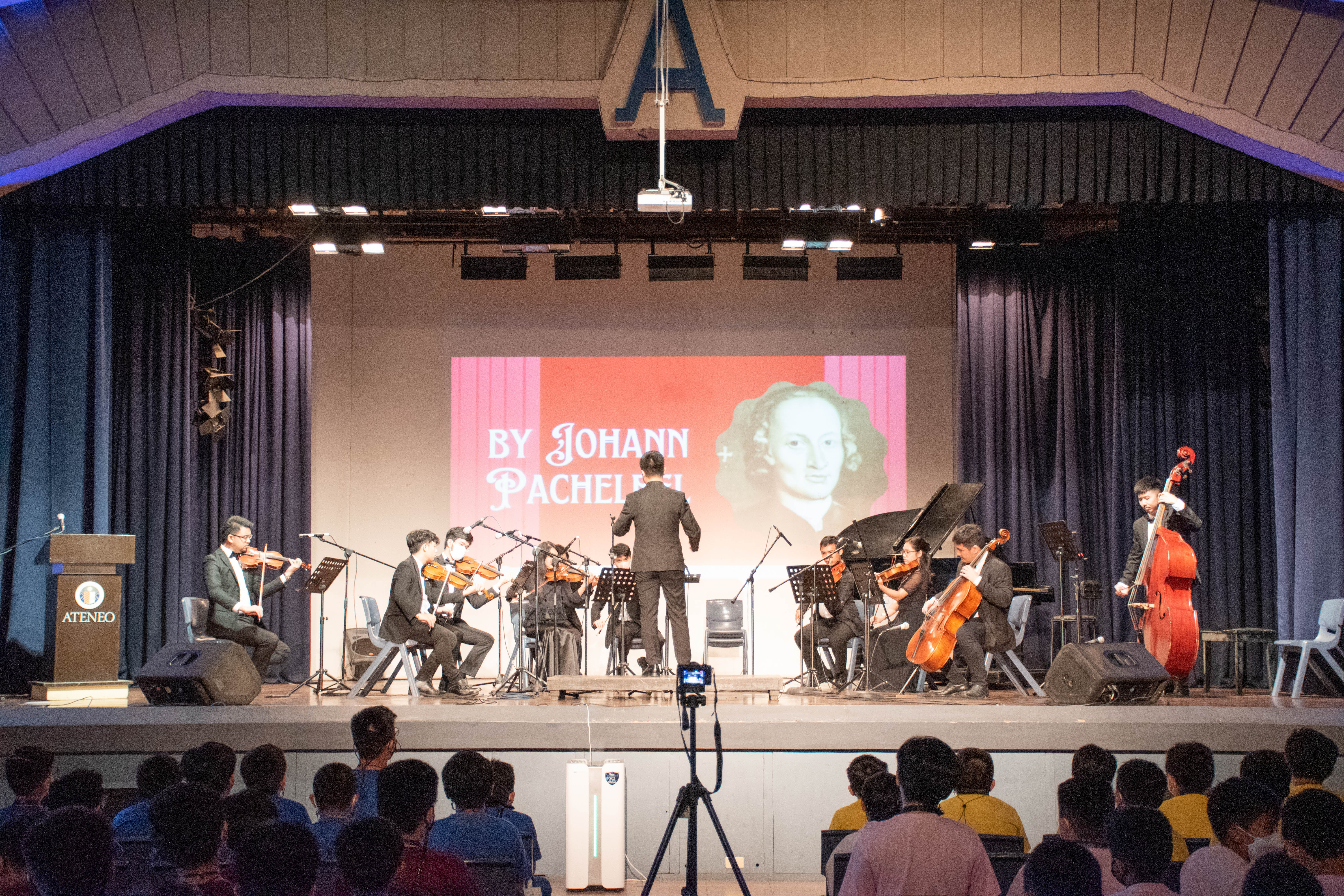 The Scala Chamber Orchestra performs for the boys 