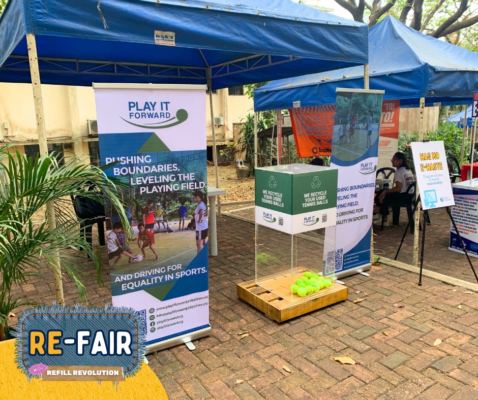 ReFair play it forward tennis