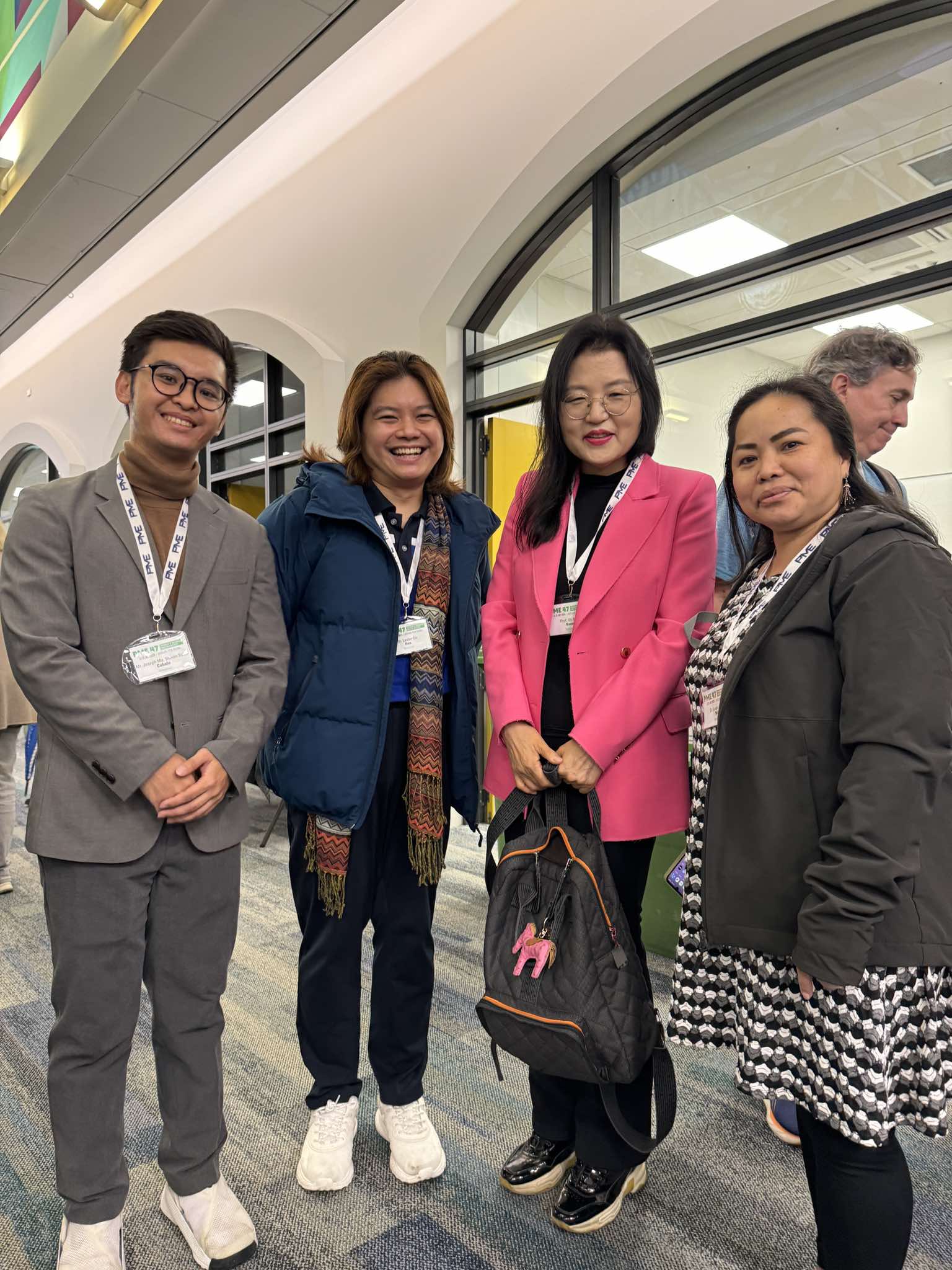 with new PME president