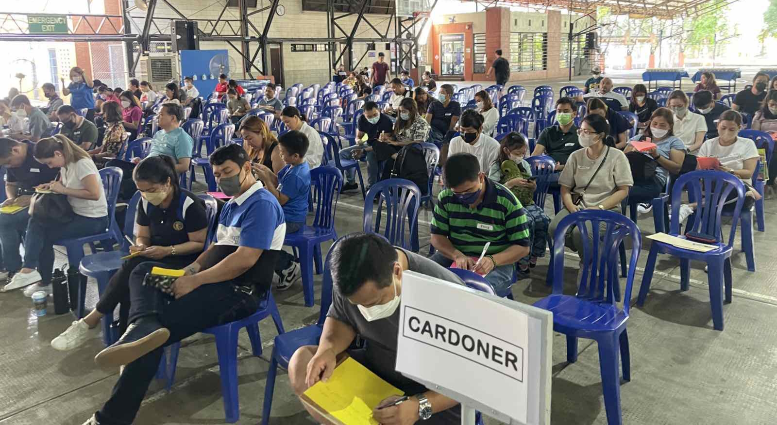 Parents writing letters to their sons