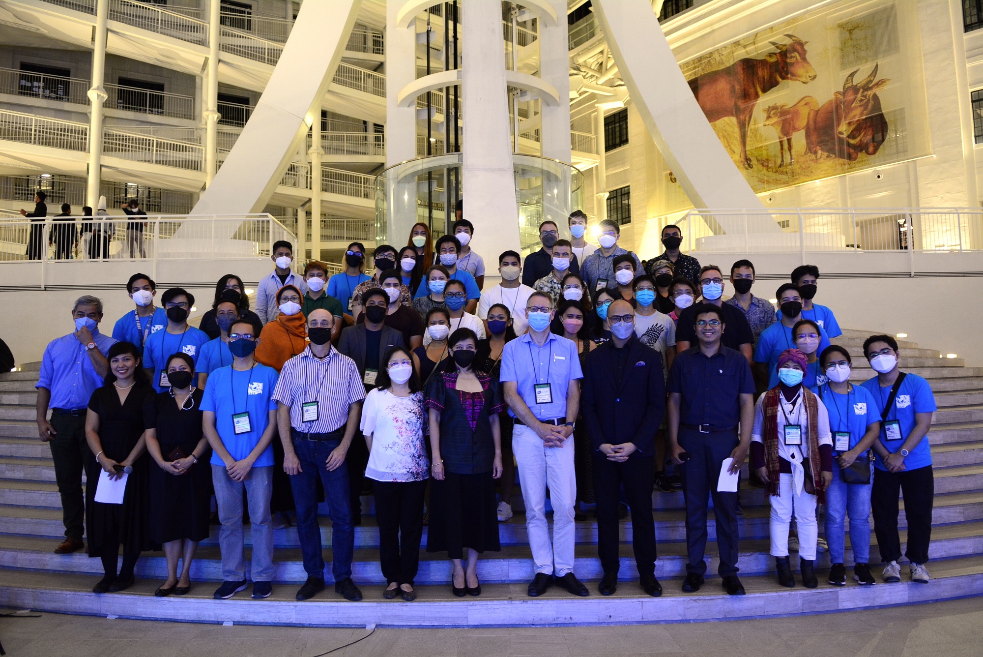 SAGE participants during the museum tour at the National Museum for Natural History | photo by Aissa Domingo, NMP Zoology Division 