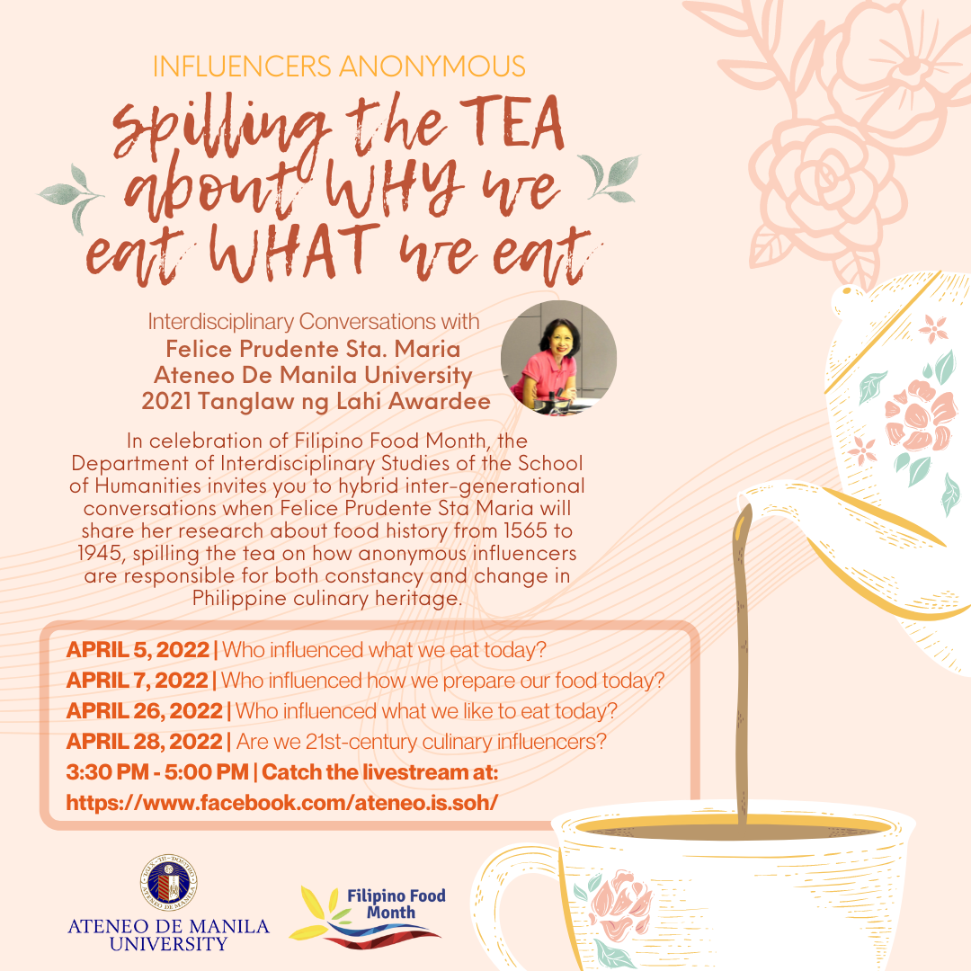 Poster: Spilling the TEA about WHY we eat WHAT we eat