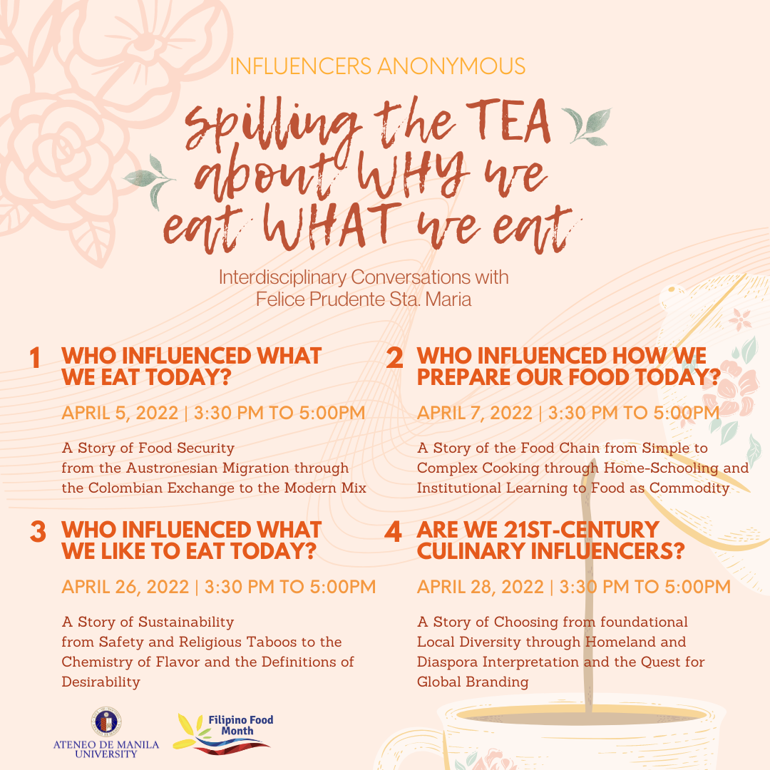 Poster 2: Spilling the TEA about WHY we eat WHAT we eat